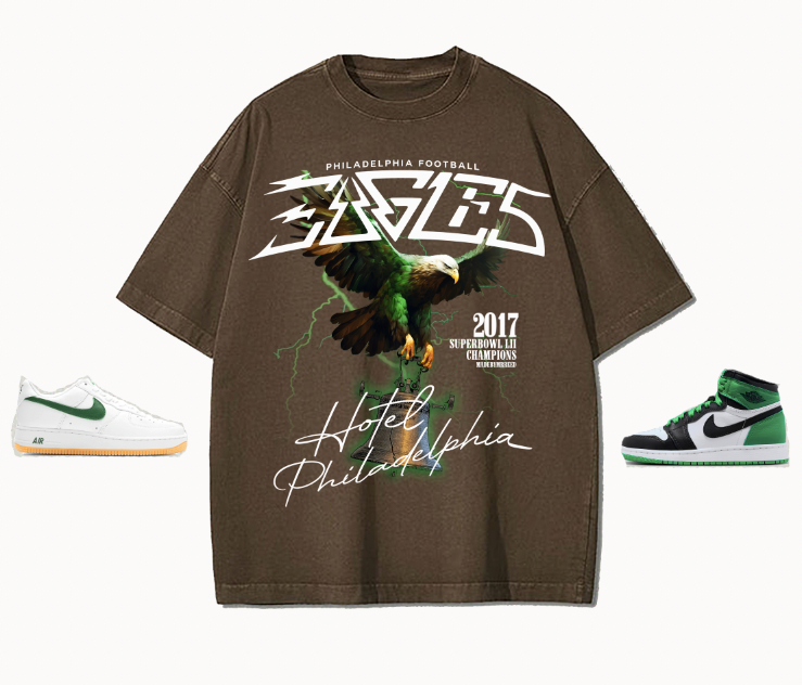 Philadephia "EAGLES" Vintage Tee